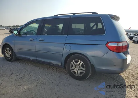 2007 Honda Odyssey Ex z USA, uszkodzony, nr VIN 5FNRL38447B005253